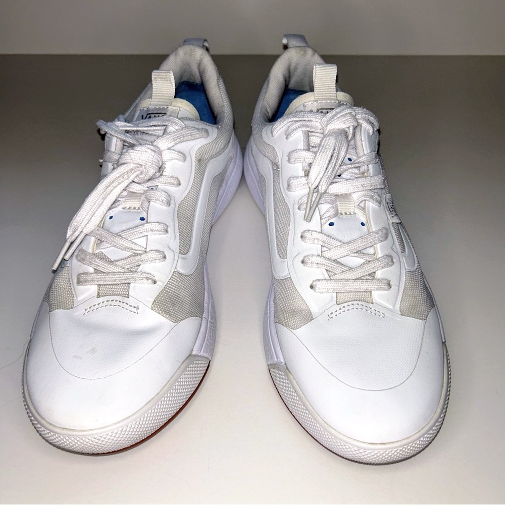 Vans UltraRange EXO True White Mesh Low Top Comfort Skate Shoes